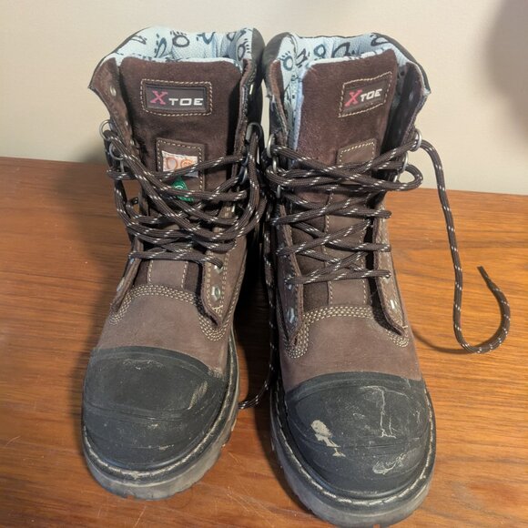 Dakota Steel Toe Boots size 7 - Picture 1 of 3